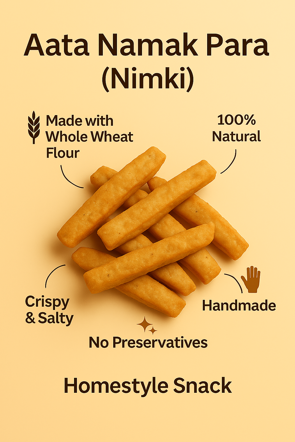Aata Namak Para ( Nimki)