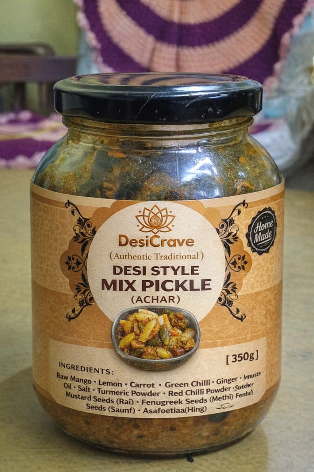 Mix Pickle ( Homemade )